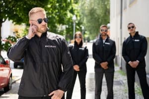 Armed Private Security Guards Patrol Beverly Hills As Crime Increases